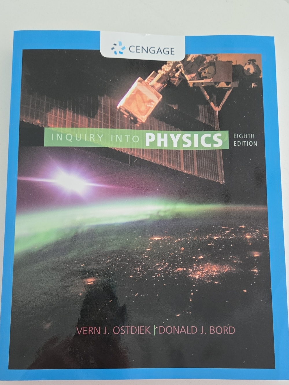Cengage Inquiry Into Physics Textbook Vern J Ostdiek
